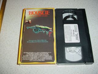 House 2 - The Second Story,  Horror (vhs,  1996) Rare Oop Cult Classic