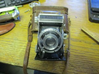 Kuribayashi Kuri (auto Semi First) Camera,  First 7.  5cm F3.  5 Lens,  1940,  Rare