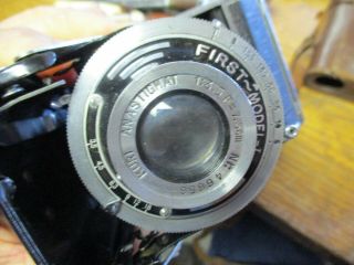 Kuribayashi Kuri (auto semi first) camera,  First 7.  5cm f3.  5 lens,  1940,  rare 2