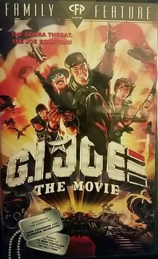 G.  I.  Joe: The Movie (vhs,  1997) Rare Cfp Green Clamshell Release