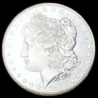 1885 - Cc Morgan Silver Dollar Appears Uncirculated Rare Carson City Key Date Nr