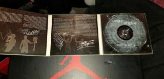ULTRA RARE CRAZY ANGLOS FIGHT THE SYSTEM CD AUTOGRAPHED ALMOST KINGS REHAB 2