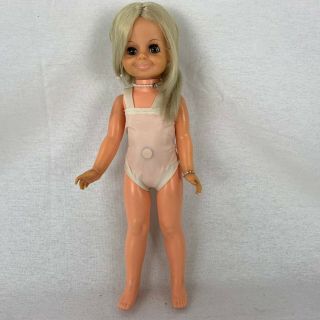 Vintage 1969 Ideal Crissy Velvet Growing Hair Doll (marked Gh - 15 - H - 157) 15 Inch