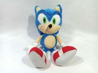 Rare Sega Sanei Sonic The Hedgehog M Size 12 " Plush Doll Stuffed Toy Japan 2007