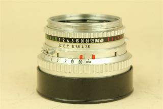 Rare Hasselblad Carl Zeiss Planar T 80mm f/2.  8 Panda C Lens 2