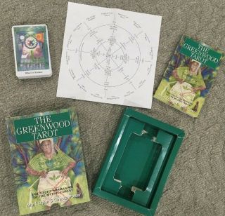 The Greenwood Tarot Deck And Book Set - Rare Collectable