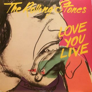 The Rolling Stones Love You Live Lp 2xlp Coc 2 - 9001 Andy Warhol Rare Orig Nm -