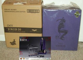 Joker Dx11 Hot Toys Exclusive Sideshow Dark Knight Special Edition Figure Batman