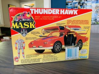 MISB Kenner M.  A.  S.  K.  MASK THUNDER HAWK 1986 Vintage MIB 2