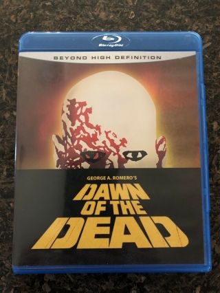 Dawn Of The Dead 1978 (blu - Ray Disc,  2007) Rare Oop George Romero Zombie Horror