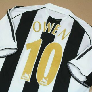 Newcastle United 2005 2007 Home Shirt Rare Owen 10