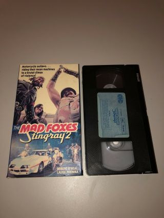 Mad Foxes (1981) Vhs Horror Gore Sleaze Sov Oop Rare Cic Video Canadian Tape