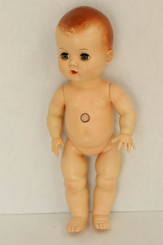 1950s Rare Hard Plastic Roddy Yes/ No 11 Inch Baby Doll