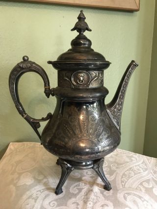 Antique Aesthetic Teapot Or Coffee Pot By Wilcox