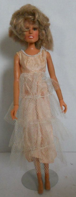 Vintage 1975 Mego Farrah Fawcett Doll 11 " Barbie Size Charlies Angels