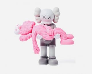 Kaws Gone Grey/pink Figure Open Edition Pre - Limited