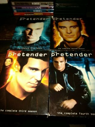 Complete Series The Pretender 1 - 2 - 3 - 4 Set 16 Dvd Rare & Oop