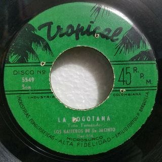 Los Gaiteros De San Jacinto La Bogotana Afro Cumbia Very Rare 180 Listen