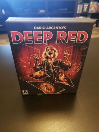 Deep Red Limited Edition Blu - Ray Arrow - Region A - Rare Oop