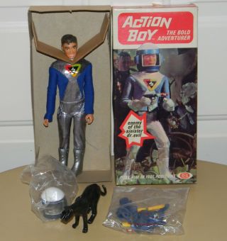 1968 Ideal Captain Action Boy Action Figure Space Suit