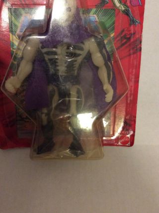 He - Man MOTU Scare Glow Vintage Figure Masters Of The Universe Carded 3