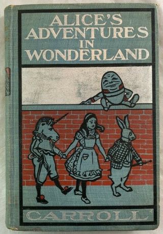 Illustrated Antique Book Alice 