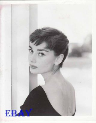 Audrey Hepburn Looks Over Shoulder At Us Rare Photo