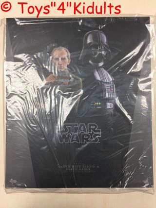 Hot Toys Mms 434 Star Wars Hope Grand Moff Tarkin & Darth Vader Set