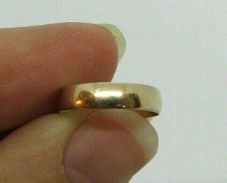 Antique Ostby Barton 10k Gold Baby Childs Ring,  Size 1.  5