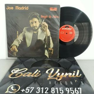 Joe Madrid " Llego La Salsa " Polydor Rare Lp Records