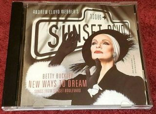 Rare Betty Buckley Sunset Boulevard Songs From.  Ways To Dream Cd Bway