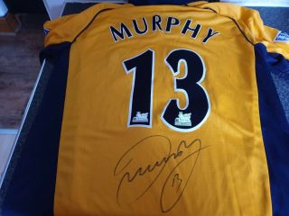Danny Murphy Signed Liverpool 2001 Fa Cup Final Shirt Bnwt Rare Proof