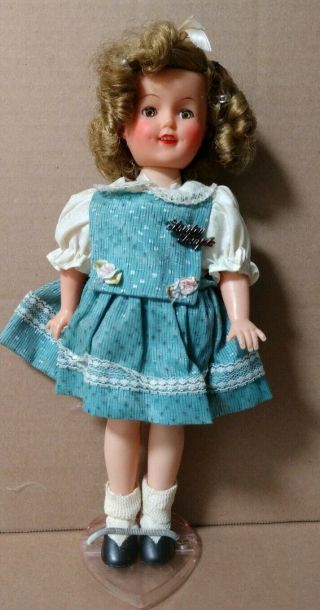 Vintage Ideal Shirley Temple 12 " Vinyl Doll