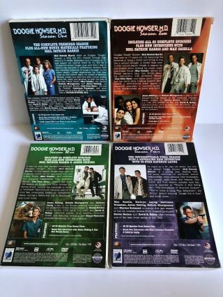 Doogie Howser M.  D.  Complete Series DVDs RARE Season 1,  2,  3 & 4 NPH 2
