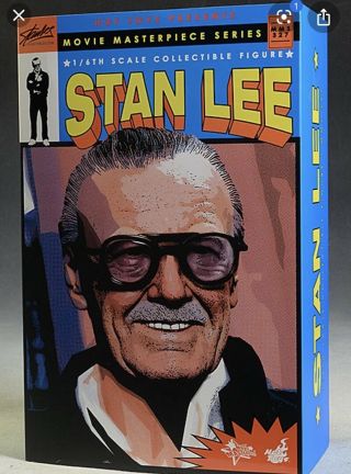 Sideshow Toys Hot Toys Mms327 Stan Lee 1/6 Figure Rare Vhtf In Shipper
