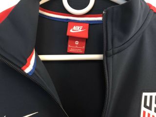 RARE Nike USA USMNT Soccer Futbol 2017 Gold Cup Track Jacket Coat Medium M 2
