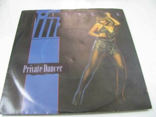 Tina Turner =private Dancer= Mega Rare Israel Hebrew Promo 7 Inch Lp