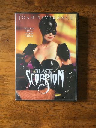 Black Scorpion Dvd Joan Severance 1995 Concorde Rare Oop Disc - Vg -