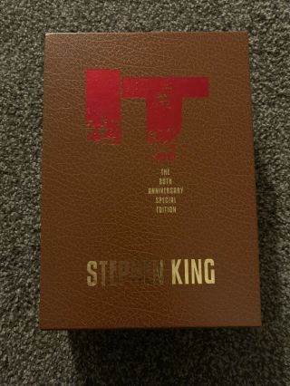 Rare Stephen King It 25th Anniversary Special Gift Edition Cemetery Dance 2011