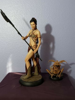 Star Wars Slave Leia Exclusive Premium Format From Sideshow