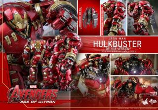 Pre - Order Hot Toys 1/6 Mms510 Avengers Age Of Ultron Iron Man Hulkbuster Deluxe