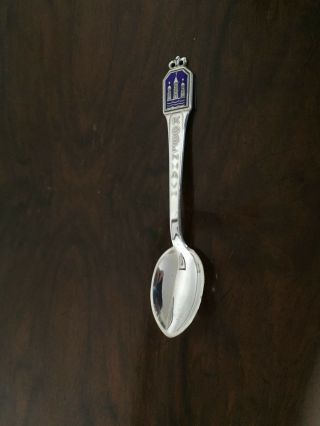 Danish Sterling Silver Spoon (by B H) 19grams & 4.  5 " Long