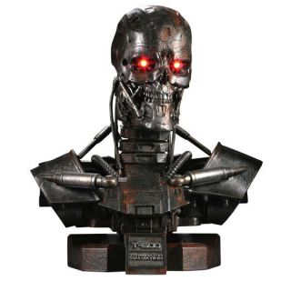 Terminator T600 1:1 Life - Size Bust Endoskeleton Figure Statue Toy Collectibles 2