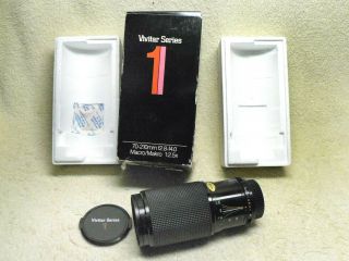 Vivitar Series 1 70 - 210mm Vmc Macro Zoom Lens Pentax K Mount - Rare Komine Type