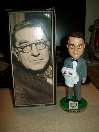 Rare Branch Rickey Bobblehead St Louis Cardinals Hall Of Fame Museum