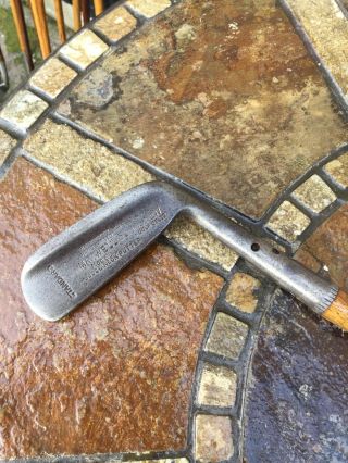 Maxwell Goose Neck Putter Vintage Antique Hickory Golf Clubs
