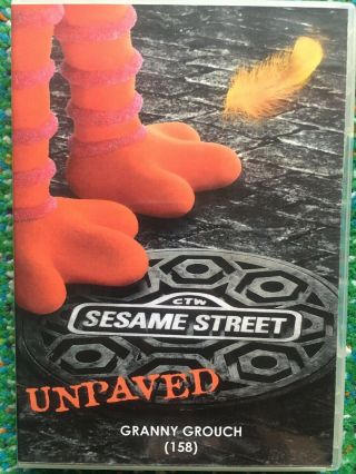 Sesame Street Unpaved - Granny Grouch - Dvd - Ultra Rare Episode 158 Tv Show Pbs