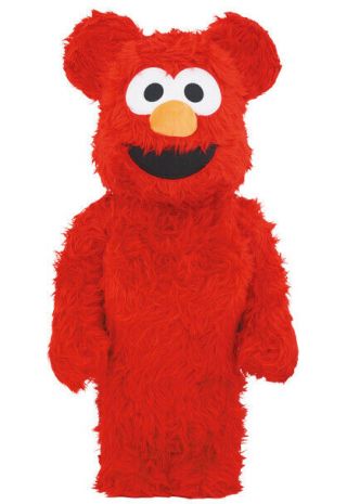 2020 Be @ Rbrick Elmo Costume Ver.  Costume 1000 Medicom Toy Kaws Sesame Street