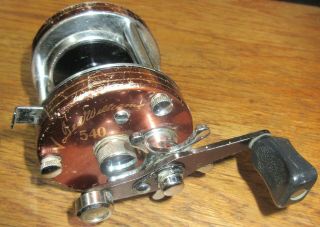 Sears Ted Williams 2 Ball Berrings 540 Fishing Reel Well Scratch Damage