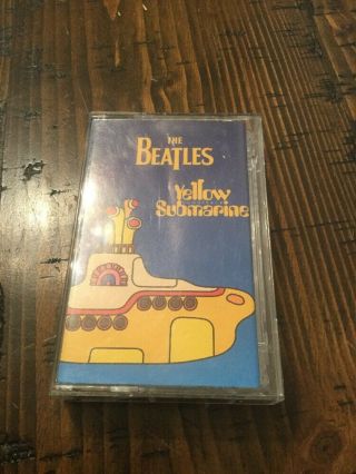 The Beatles “yellow Submarine Songbook” Cassette 1999 Rare Paper Sleeve Vg